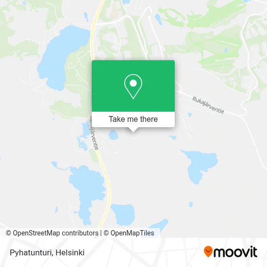 Pyhatunturi map