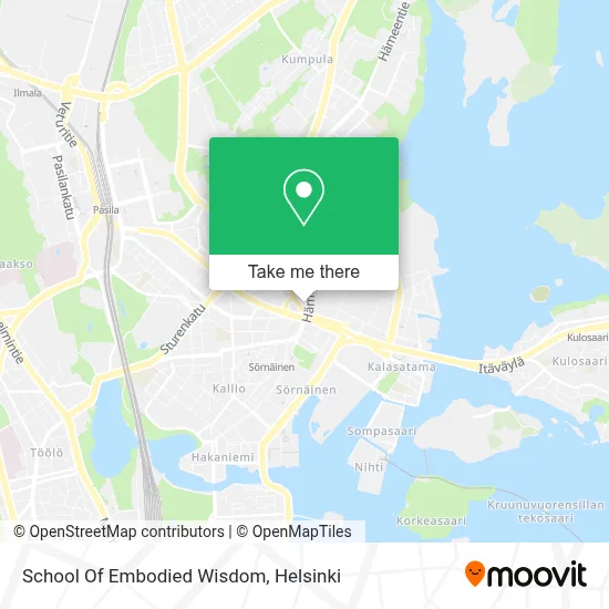School Of Embodied Wisdom map