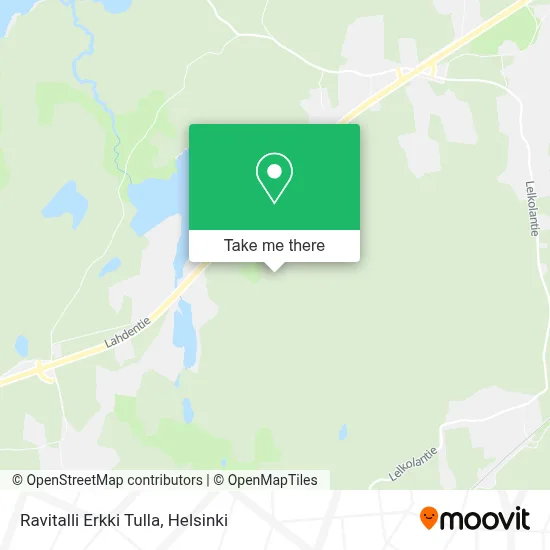 Ravitalli Erkki Tulla map