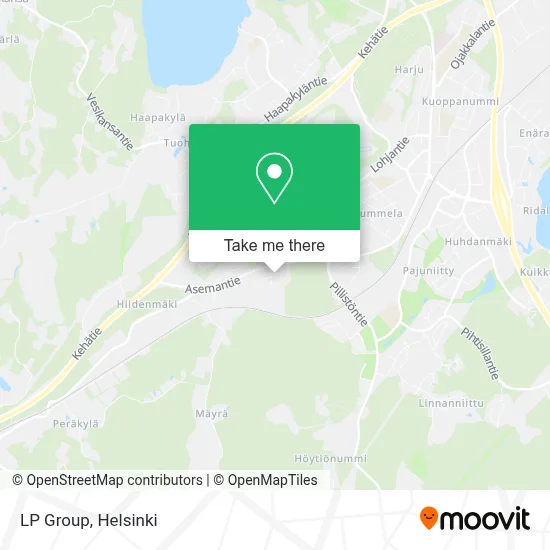 LP Group map