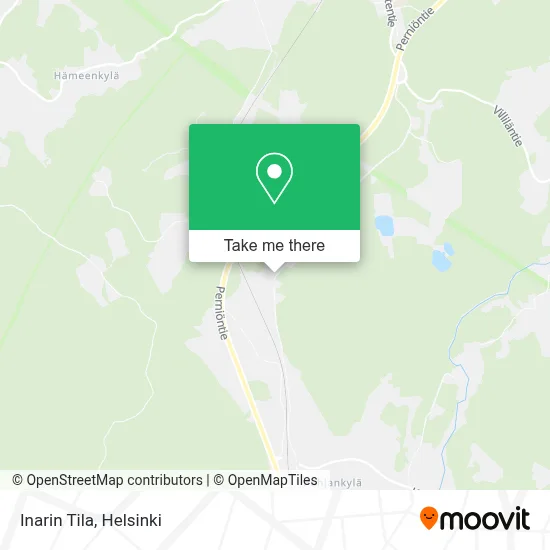 Inarin Tila map