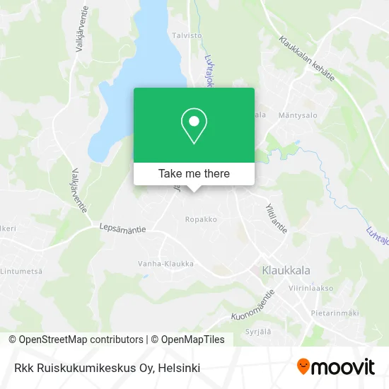 Rkk Ruiskukumikeskus Oy map