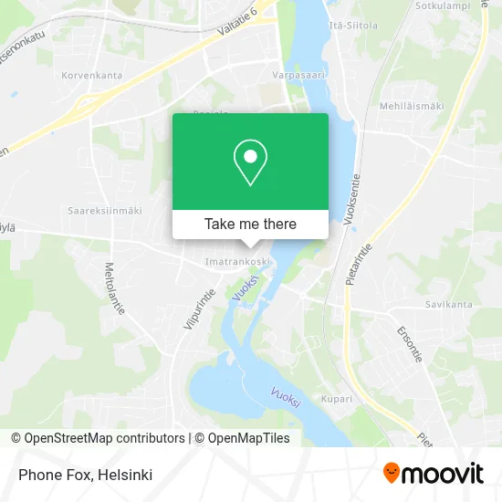 Phone Fox map