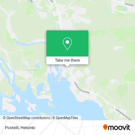 Postelli map