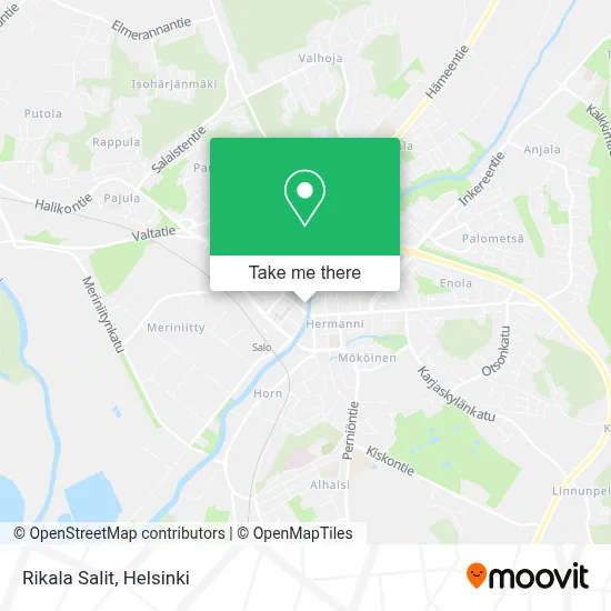 Rikala Salit map