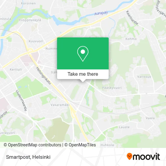 Smartpost map