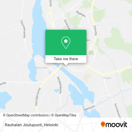 Rauhalan Joulupuoti map