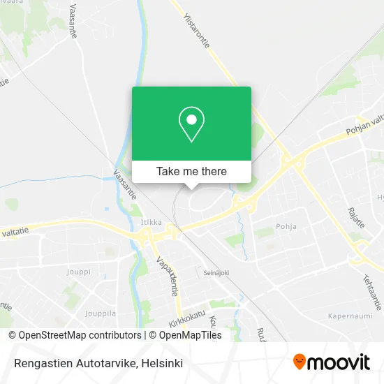 Rengastien Autotarvike map