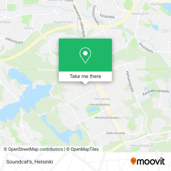Soundcat's map