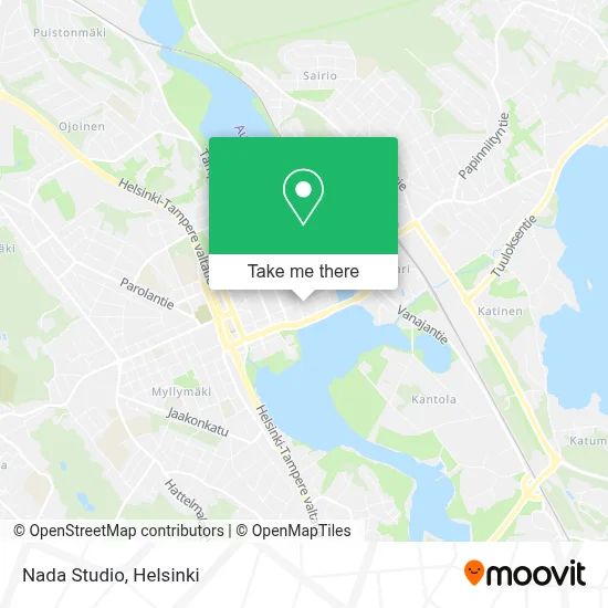 Nada Studio map