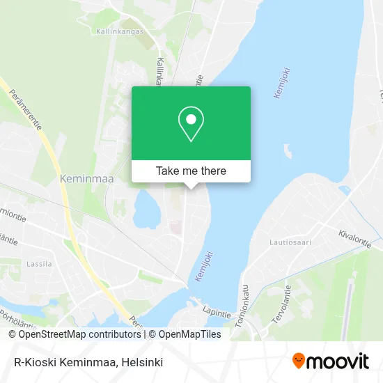 R-Kioski Keminmaa map