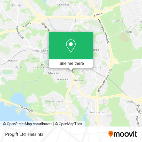 Progift Ltd map