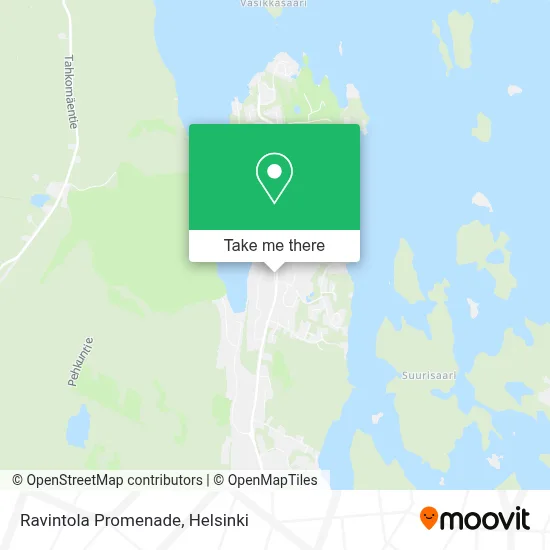 Ravintola Promenade map