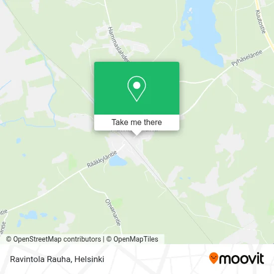 Ravintola Rauha map