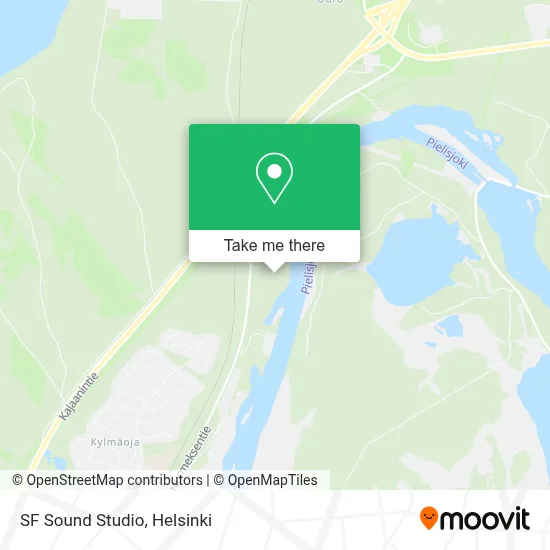 SF Sound Studio map