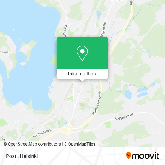 Posti map