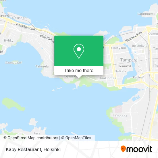 Käpy Restaurant map
