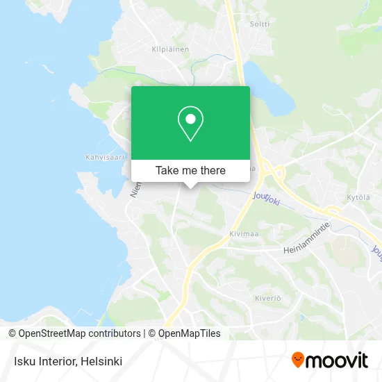 Isku Interior map