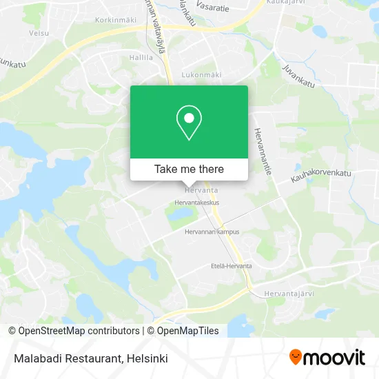 Malabadi Restaurant map