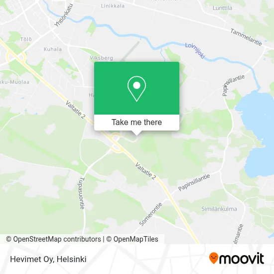 Hevimet Oy map