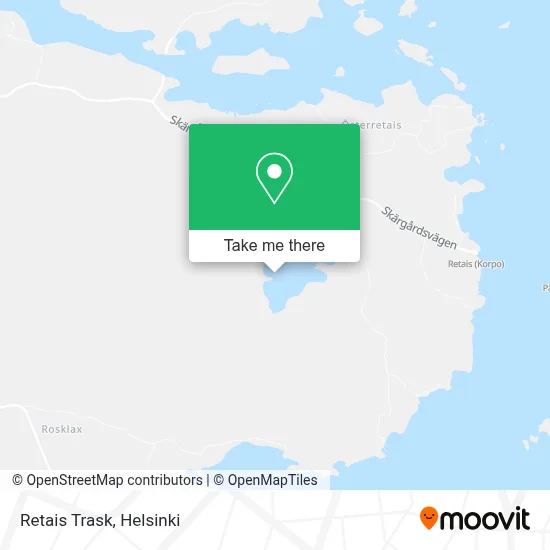 Retais Trask map