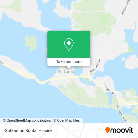 Sotkamon Kunta map