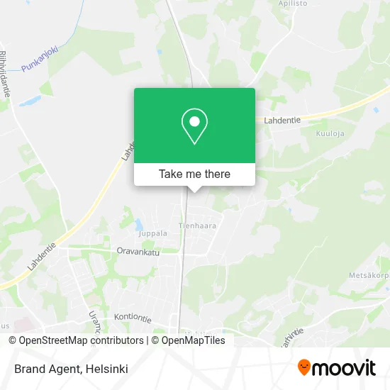 Brand Agent map