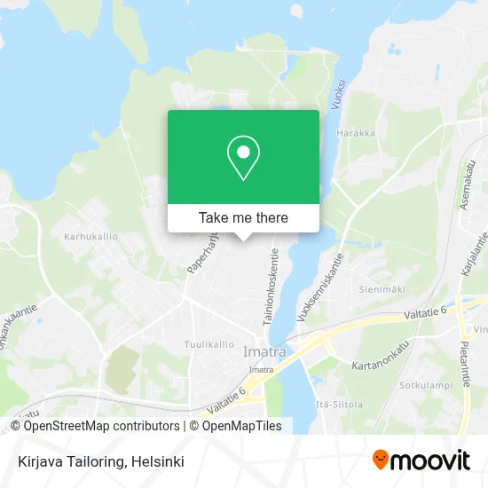 Kirjava Tailoring map