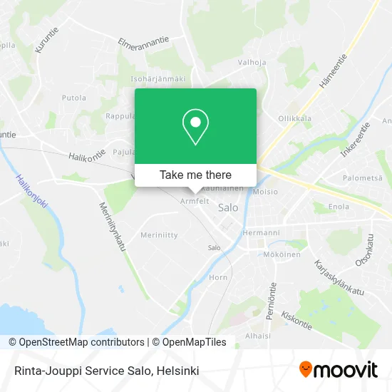 Rinta-Jouppi Service Salo map