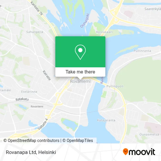 Rovanapa Ltd map