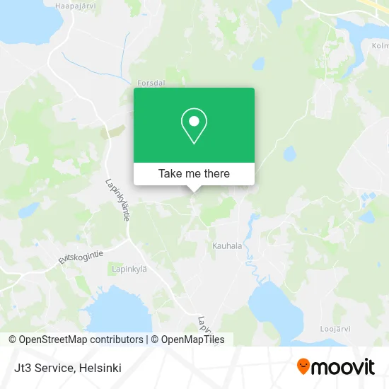 Jt3 Service map