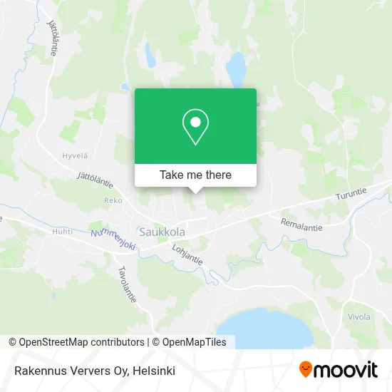 Rakennus Ververs Oy map