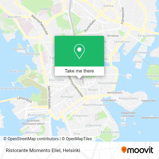 Ristorante Momento Eliel map