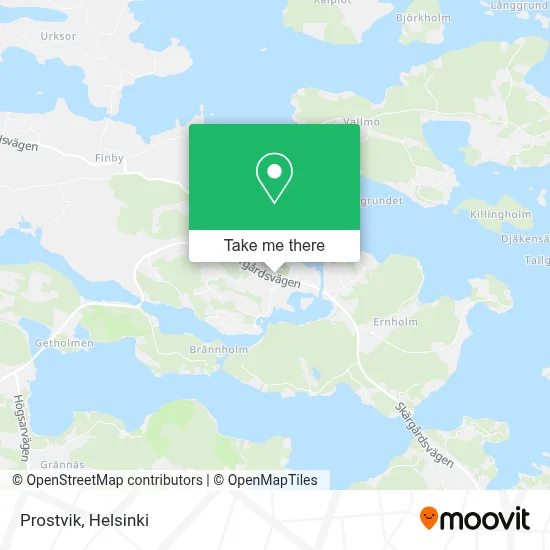 Prostvik map