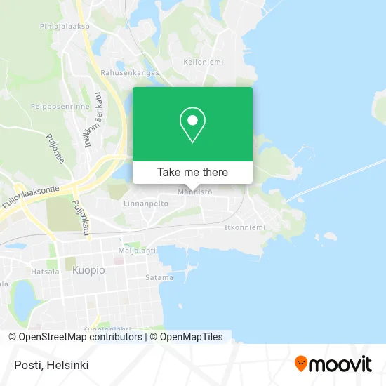 Posti map