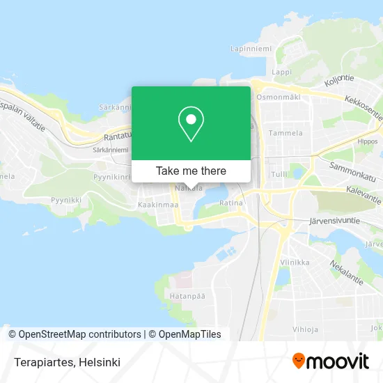 Terapiartes map