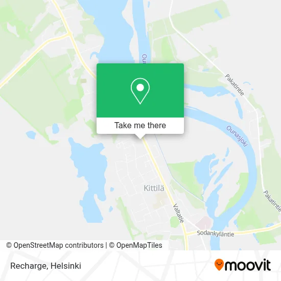Recharge map