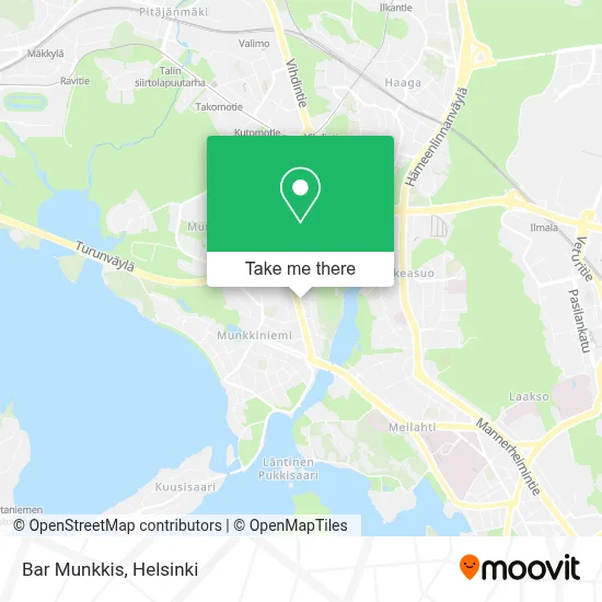 Bar Munkkis map