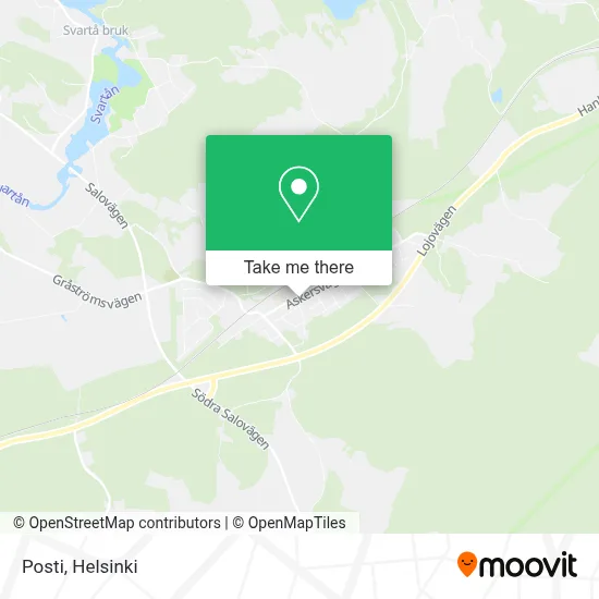 Posti map