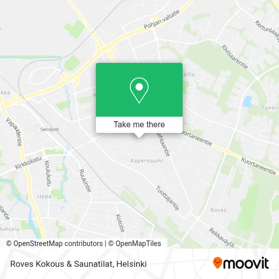 Roves Kokous & Saunatilat map