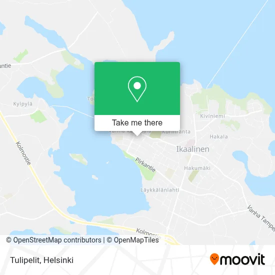 Tulipelit map