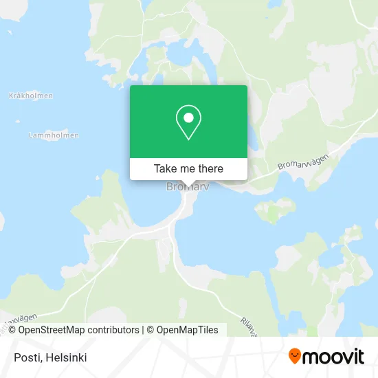 Posti map