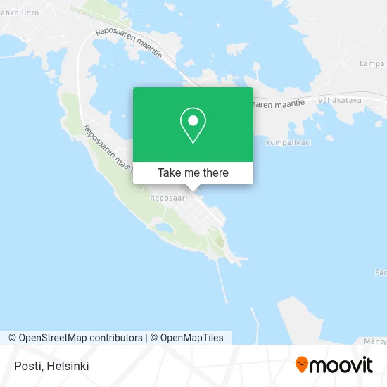 Posti map