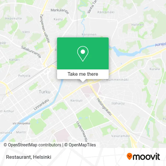Restaurant map