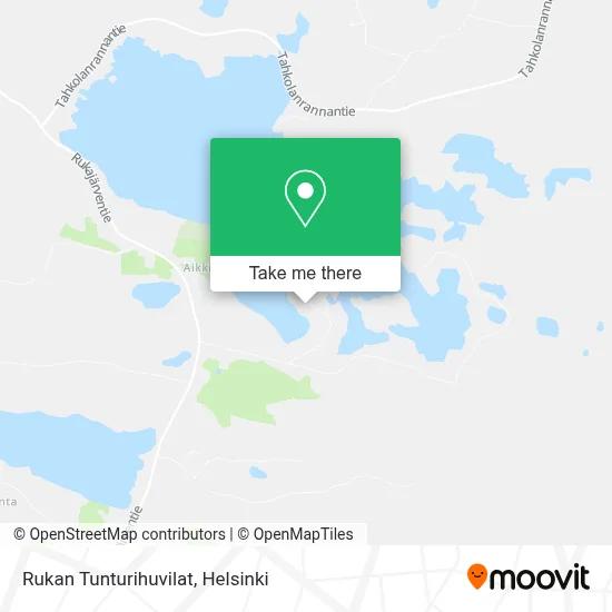 Rukan Tunturihuvilat map