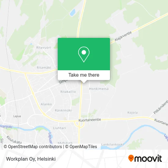Workplan Oy map