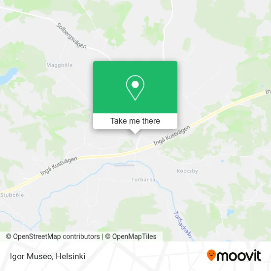 Igor Museo map