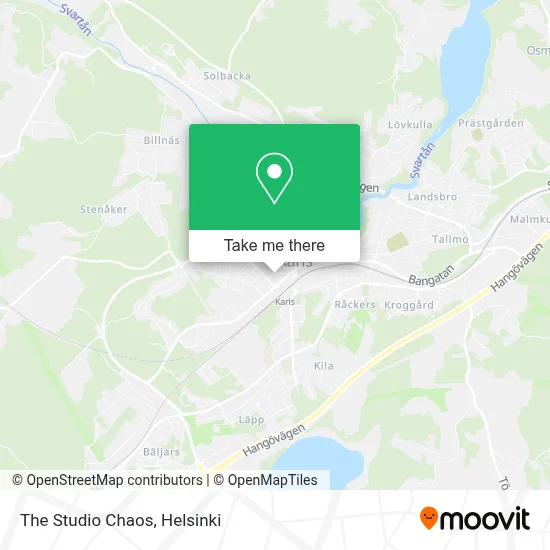 The Studio Chaos map