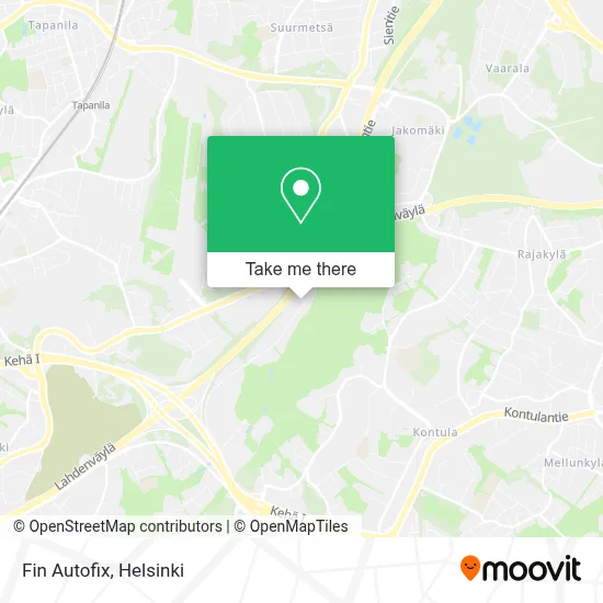 Fin Autofix map