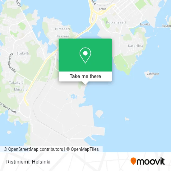 Ristiniemi map